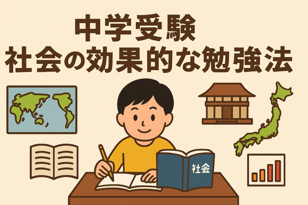 中学受験 社会の効果的な勉強法【完全ガイド】